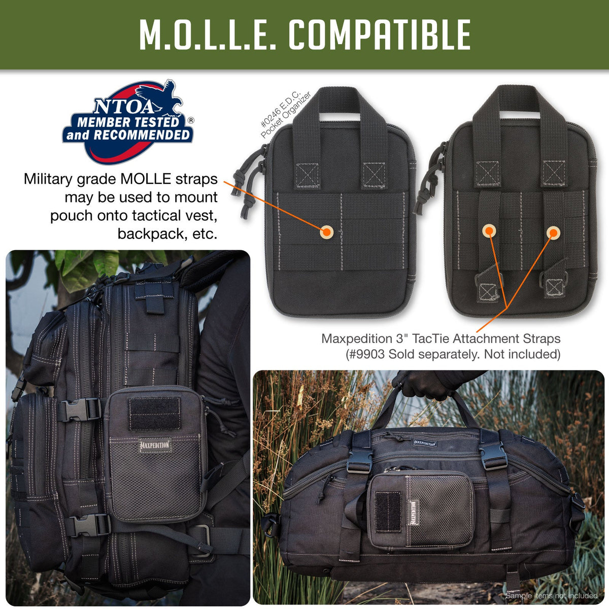 Maxpedition E.D.C. OD Green Pocket Organiser