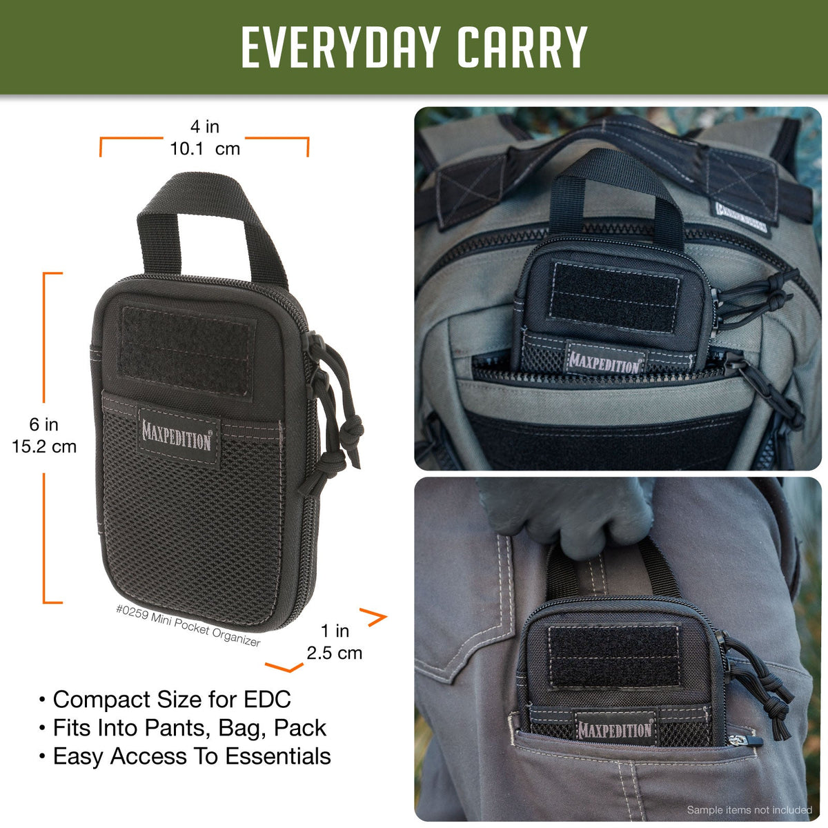 Maxpedition Mini Wolf Grey Pocket Organiser