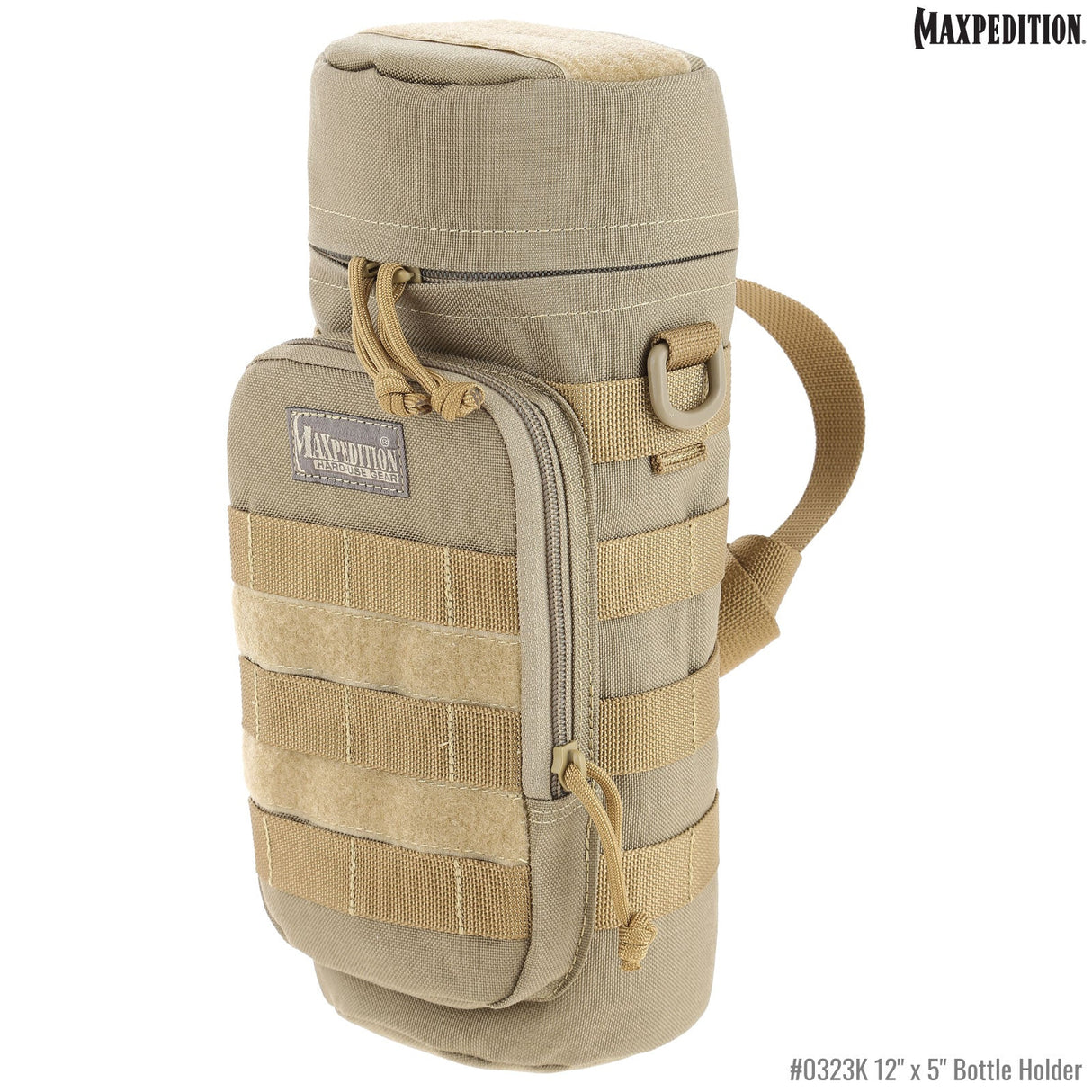 Maxpedition 12" x 5" Khaki Bottle Holder
