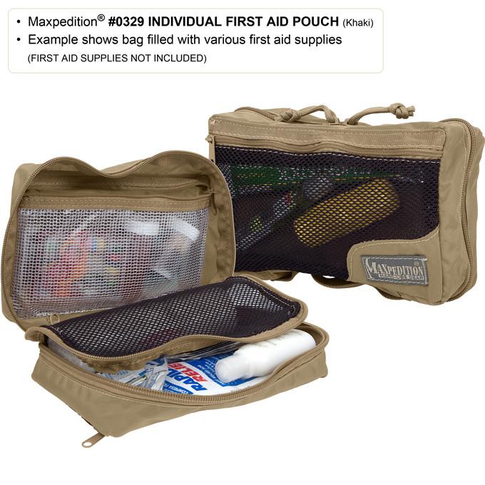 Maxpedition Individual Khaki First Aid Pouch