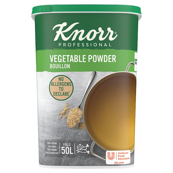 1kg Knorr® Professional Vegetable Bouillon Powder - Bulk Food Ration Storage