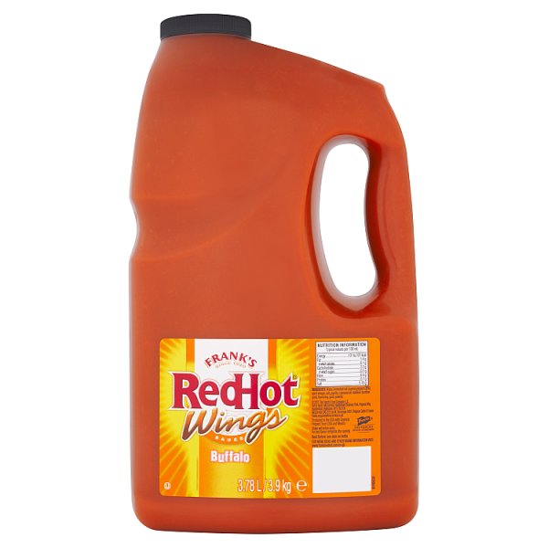 Frank's Red Hot Wings Buffalo Sauce 3.78 Litre - Bulk Food Ration Storage