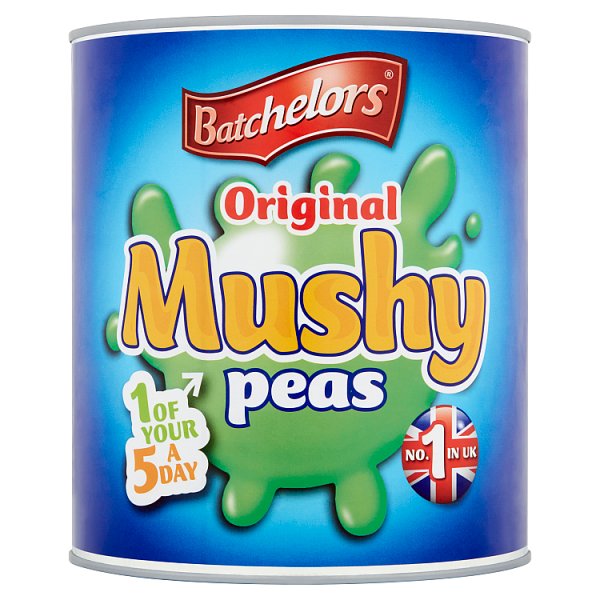 3kg Batchelors Original Mushy Peas - Bulk Food Ration Storage