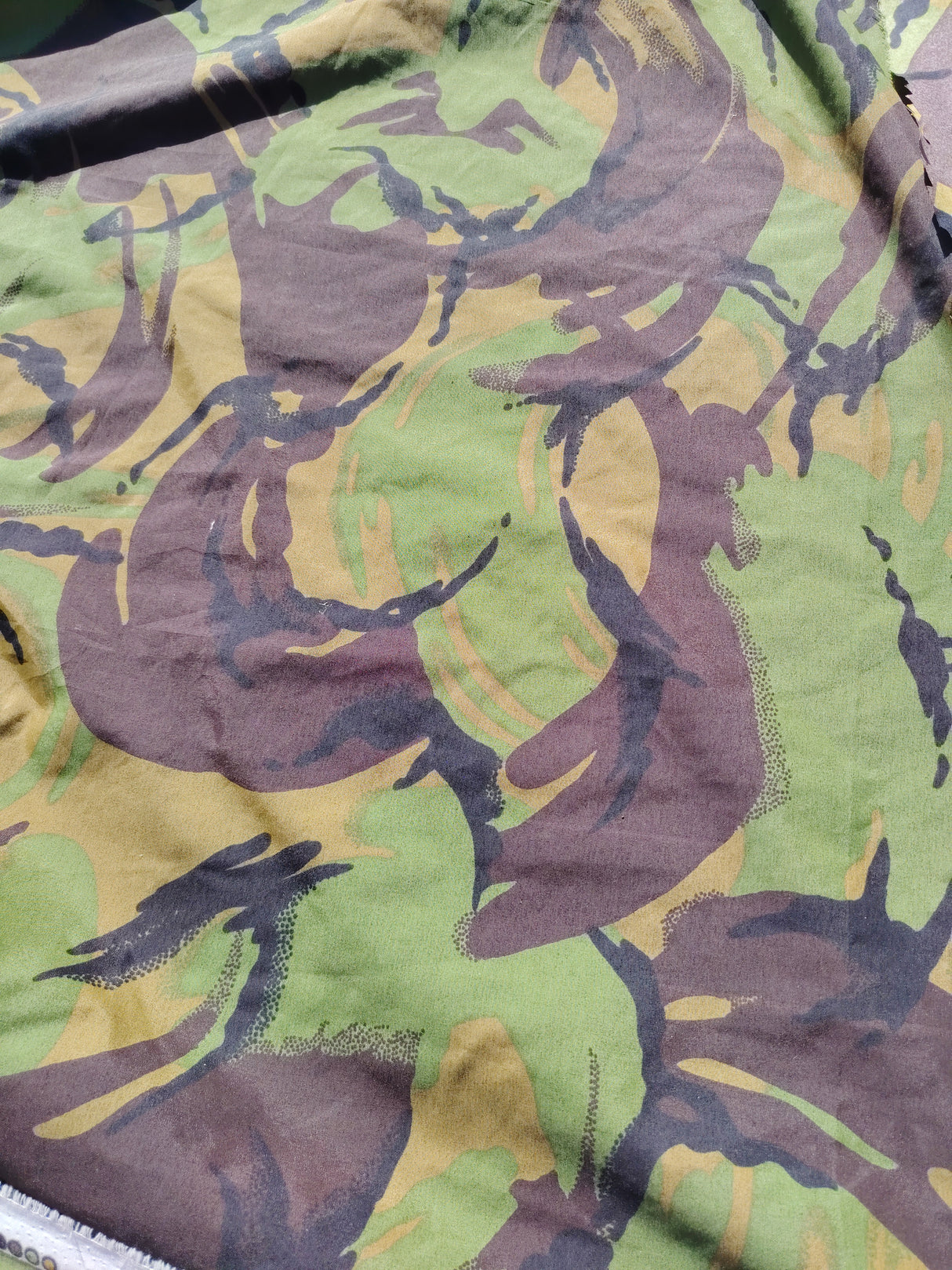British Military Cotton DPM Fabric