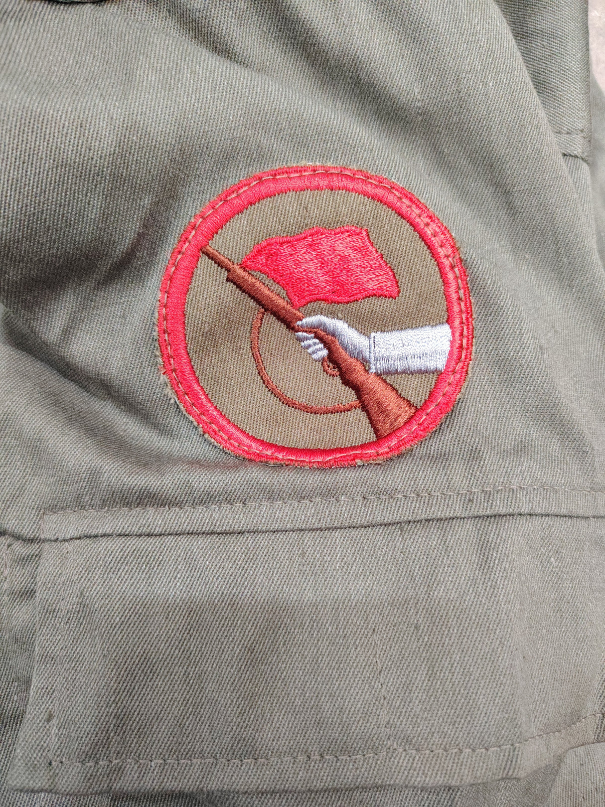 East German Military Kampfgruppen Field Jacket