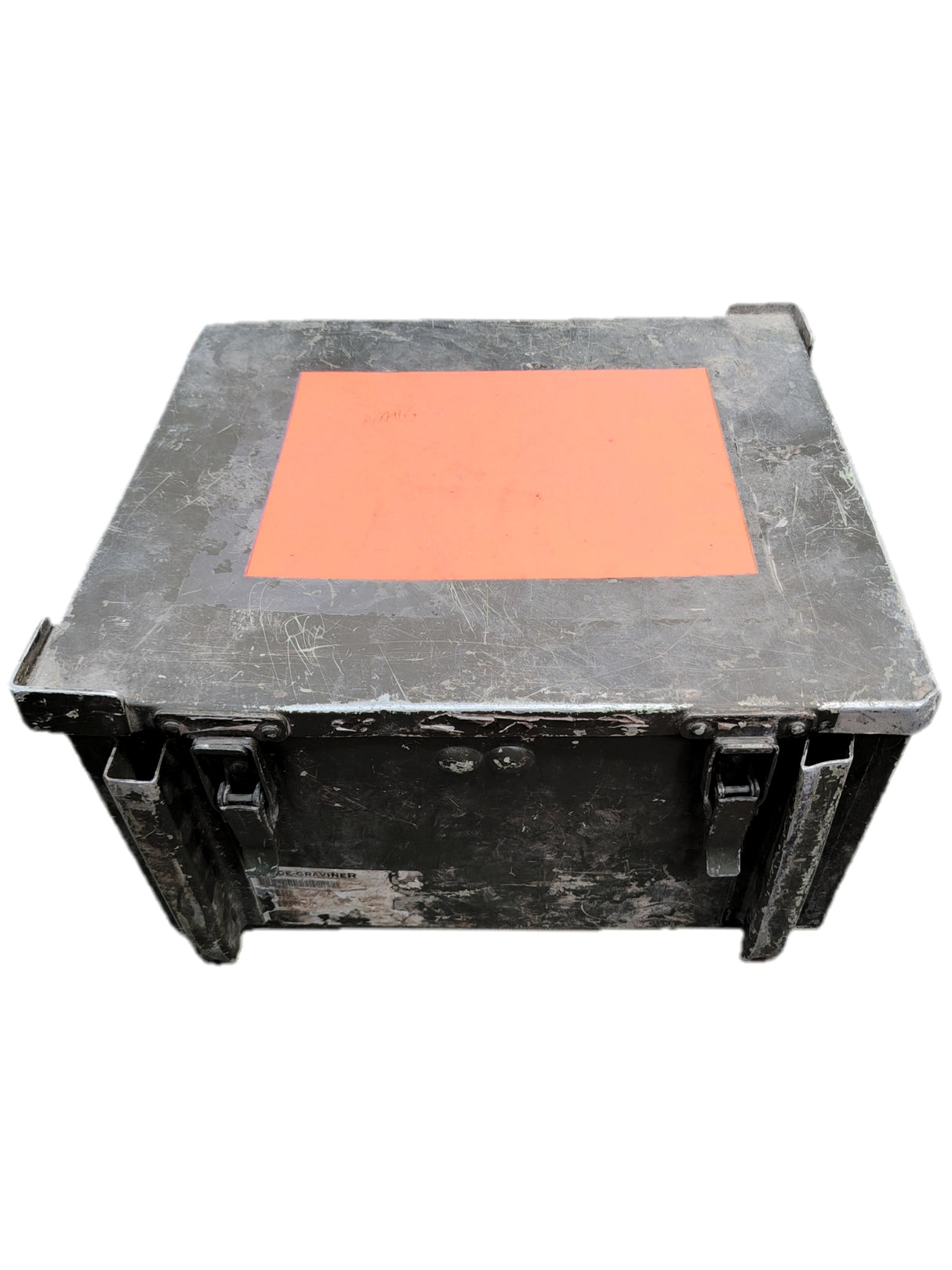 British Military Medium Sized Metal Storage Case