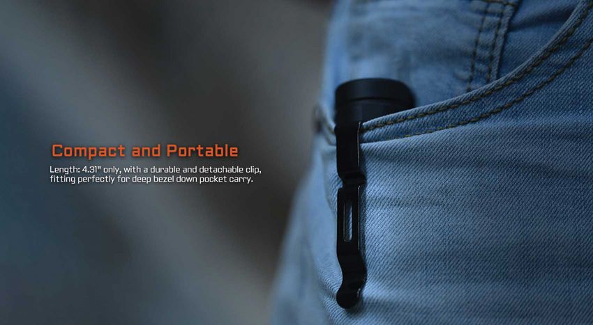 Acebeam EC20 Flashlight Black