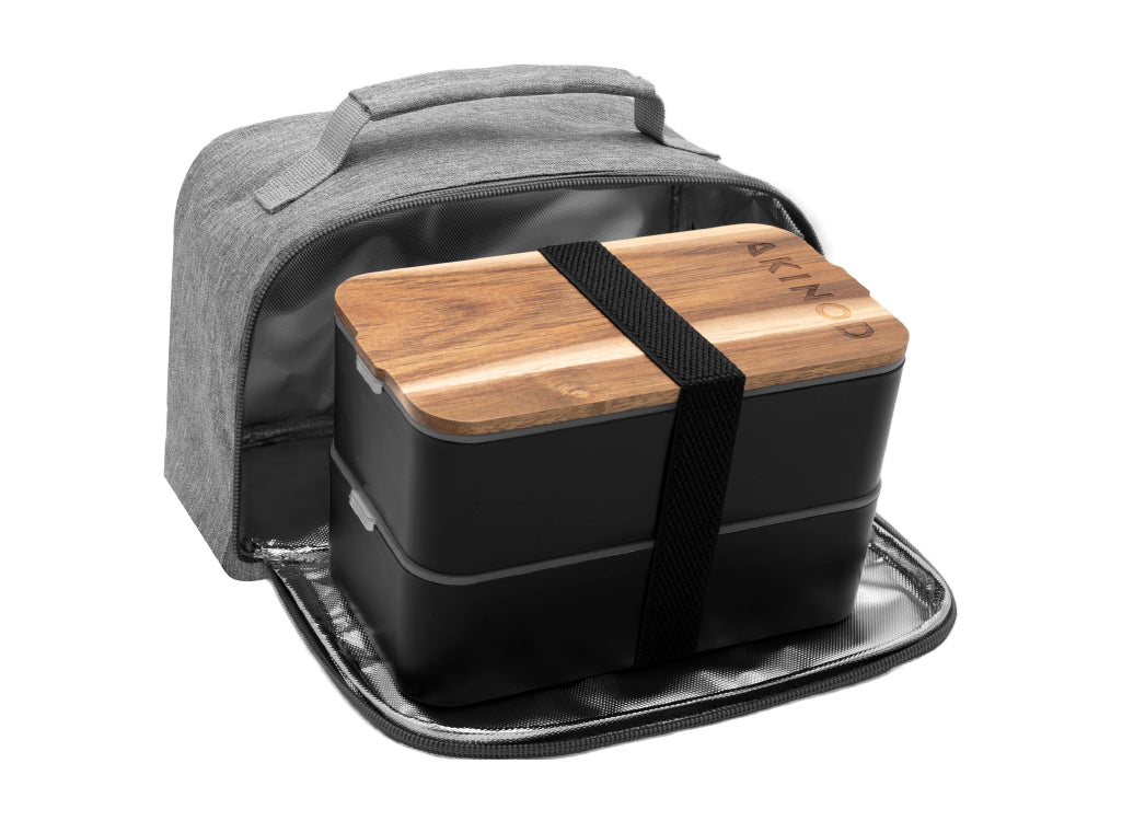 Akinod Bento + Insulated Lunch Bag