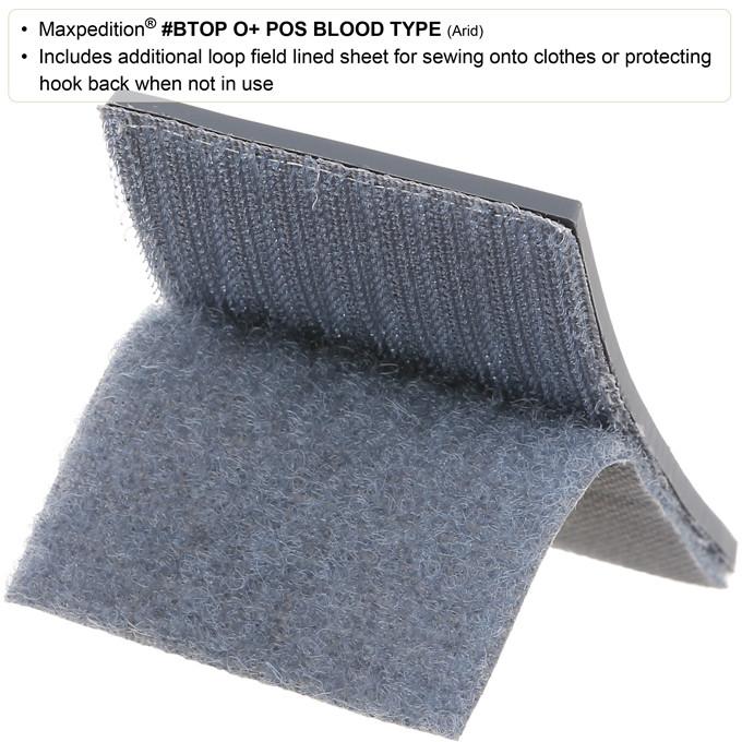 Maxpedition O+ POS Blood Type Patch
