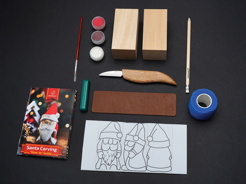 Beavercraft Santa Carving Kit