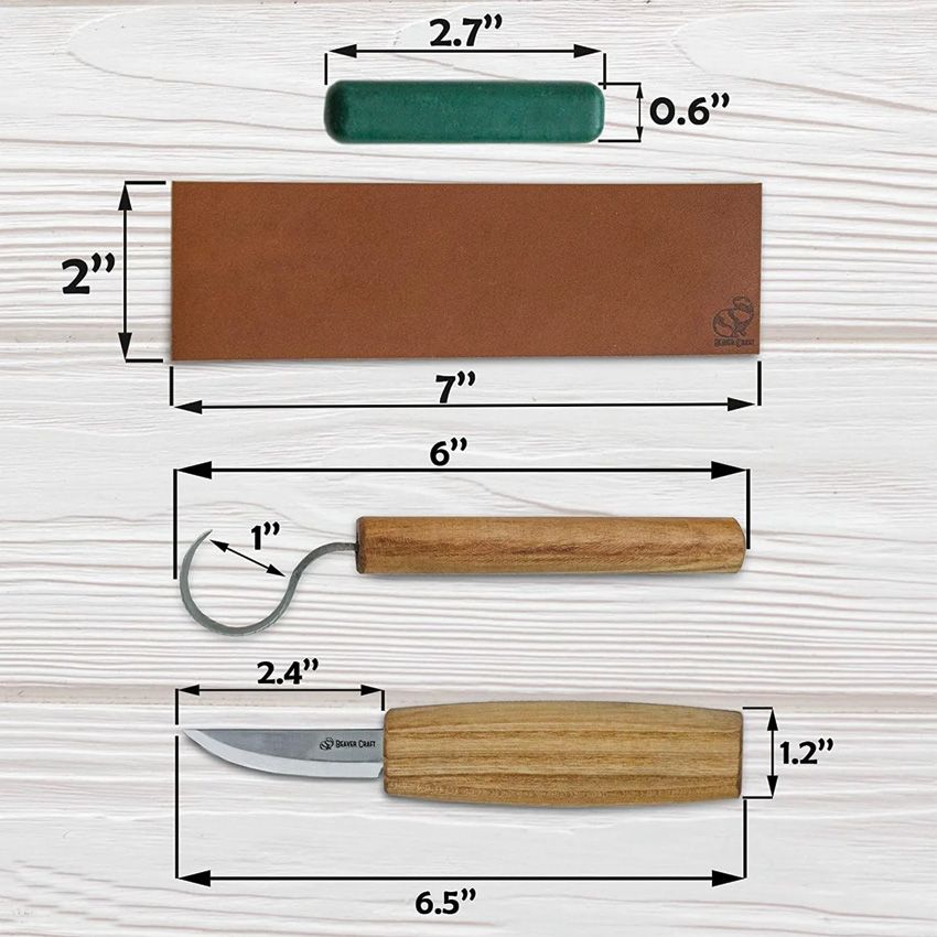 Beavercraft Spoon Carving Set