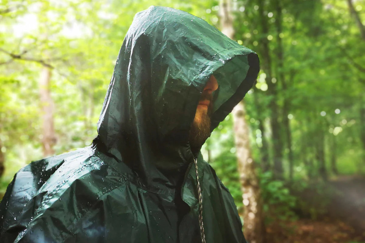 DD Hammocks Poncho Tarp - Olive Green