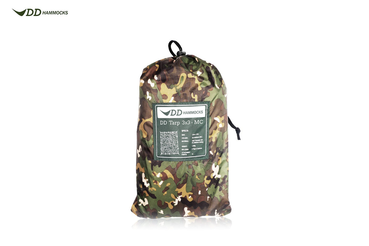 DD Hammocks Tarp 3x3m - Multicam