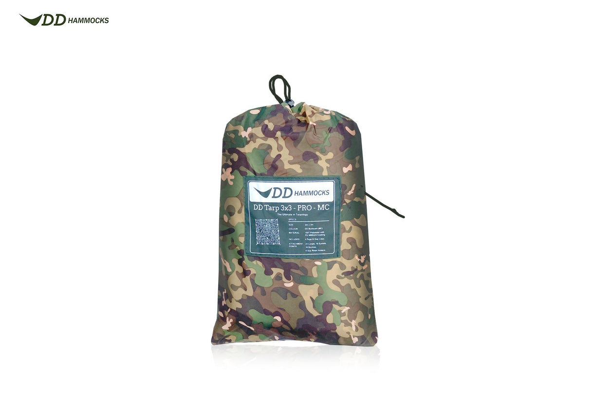 DD Hammocks Tarp 3x3m - PRO - Multicam