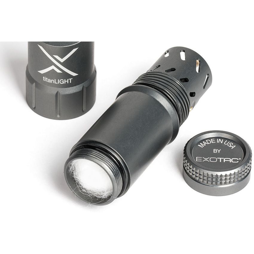 Exotac titanLIGHT Grey Refillable Lighter