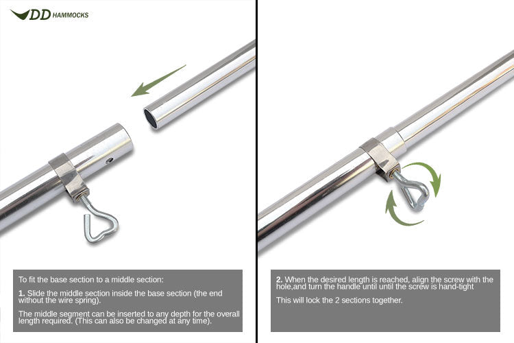 DD Hammocks Tarp Pole - 2.2m (x2)