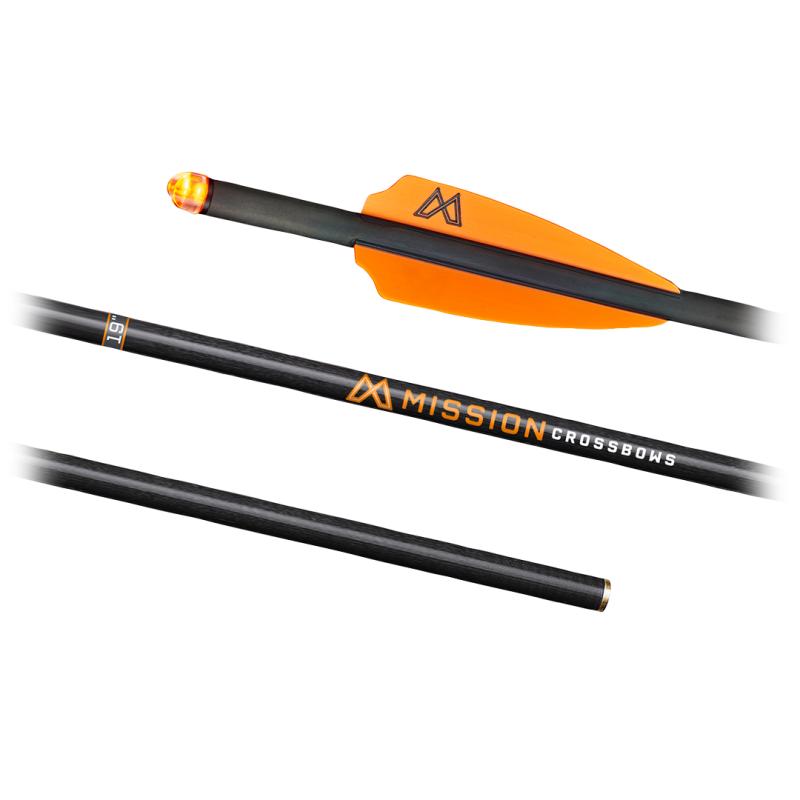 Mission Crossbows 22" Lighted Carbon Crossbow Bolts