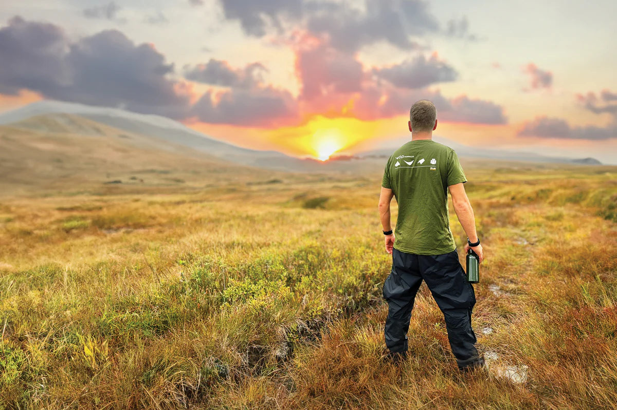 DD Hammocks Men's Icon T-Shirt - Regular Fit - Dark Olive Green