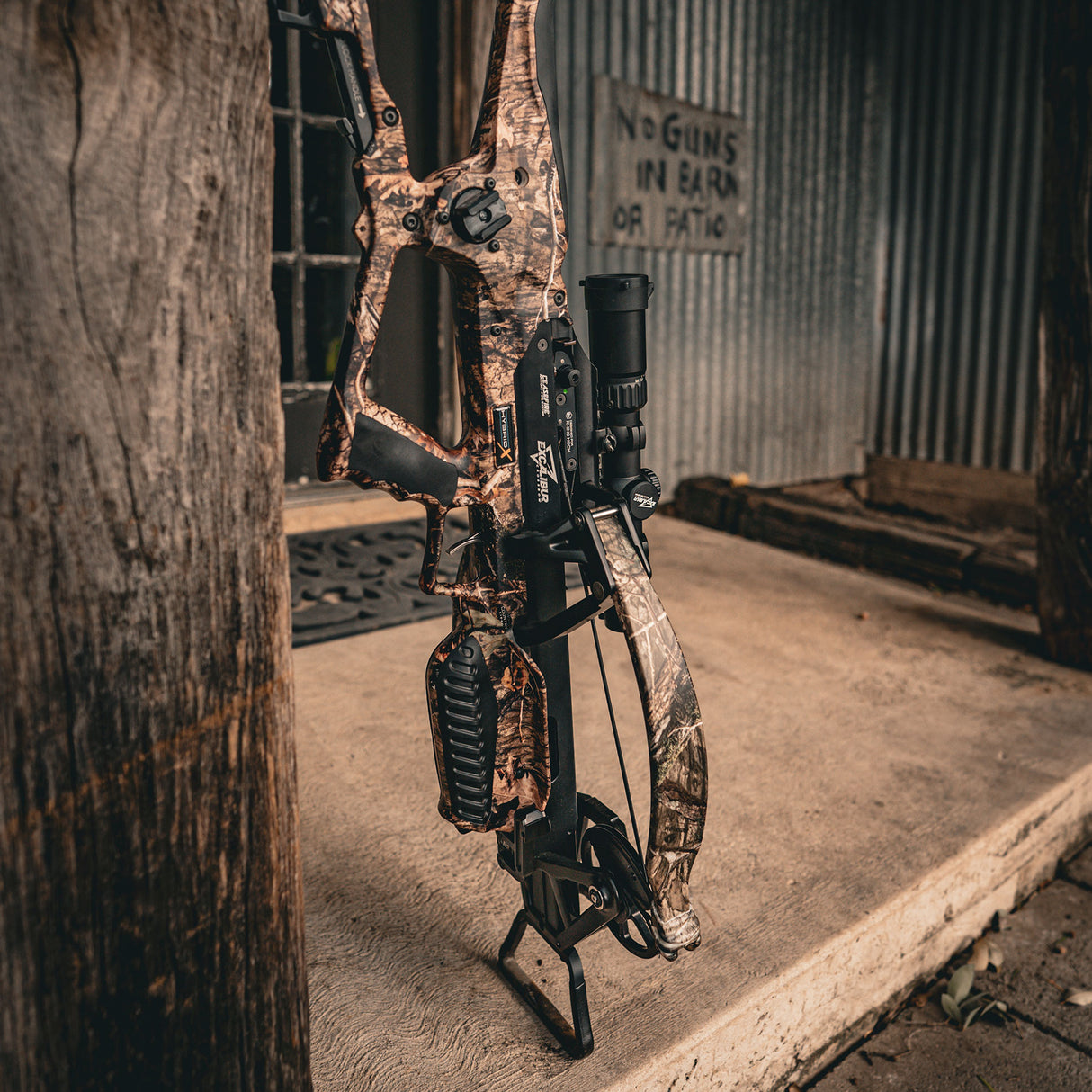 Excalibur Hybrid X Crossbow Package - Mossy Oak Country DNA with Overwatch Scope