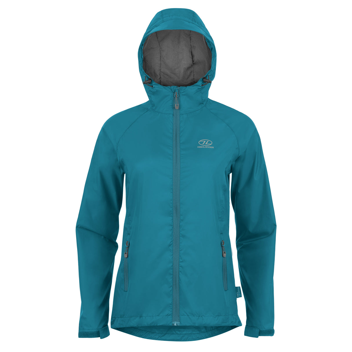 Highlander Stow & Go Pack Away Waterproof And Windproof Womens Jacket