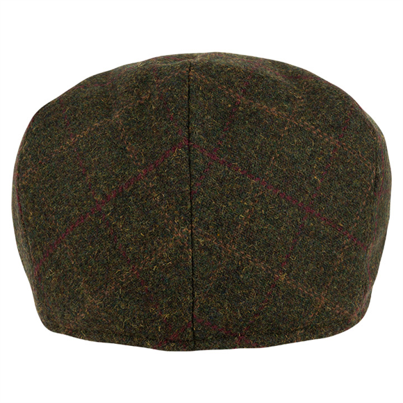 Jack Pyke Wool Blend Flat Cap - Dark Olive