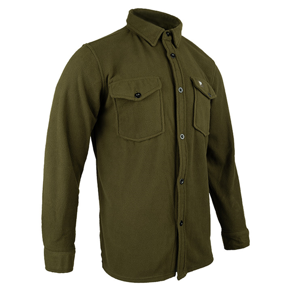 Jack Pyke Polar Fleece Shirt - Dark Olive