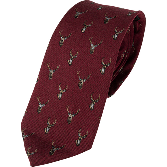 Jack Pyke Silk Tie Stag