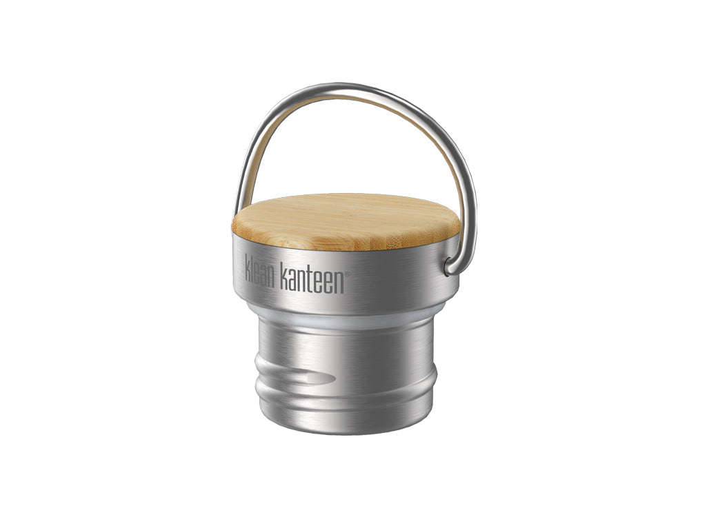 Klean Kanteen 592ml Rise Insulated Reflect Water Bottle with Bamboo Cap