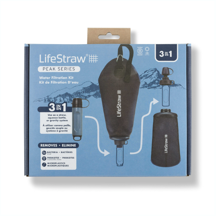 LifeStraw LifeStraw Peak Series 3 in 1 KIT - Mountain Blue