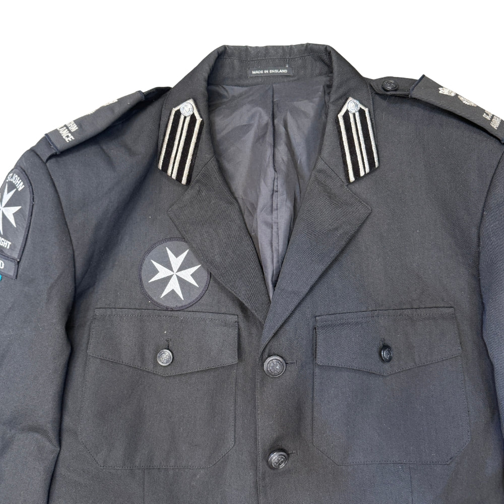 Men's St John Ambulance Black Uniform Jacket