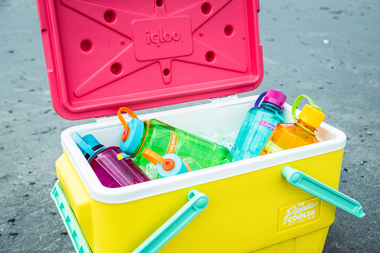 Nalgene 32oz / 1L Sustain Narrow Mouth Bottle - Surfer