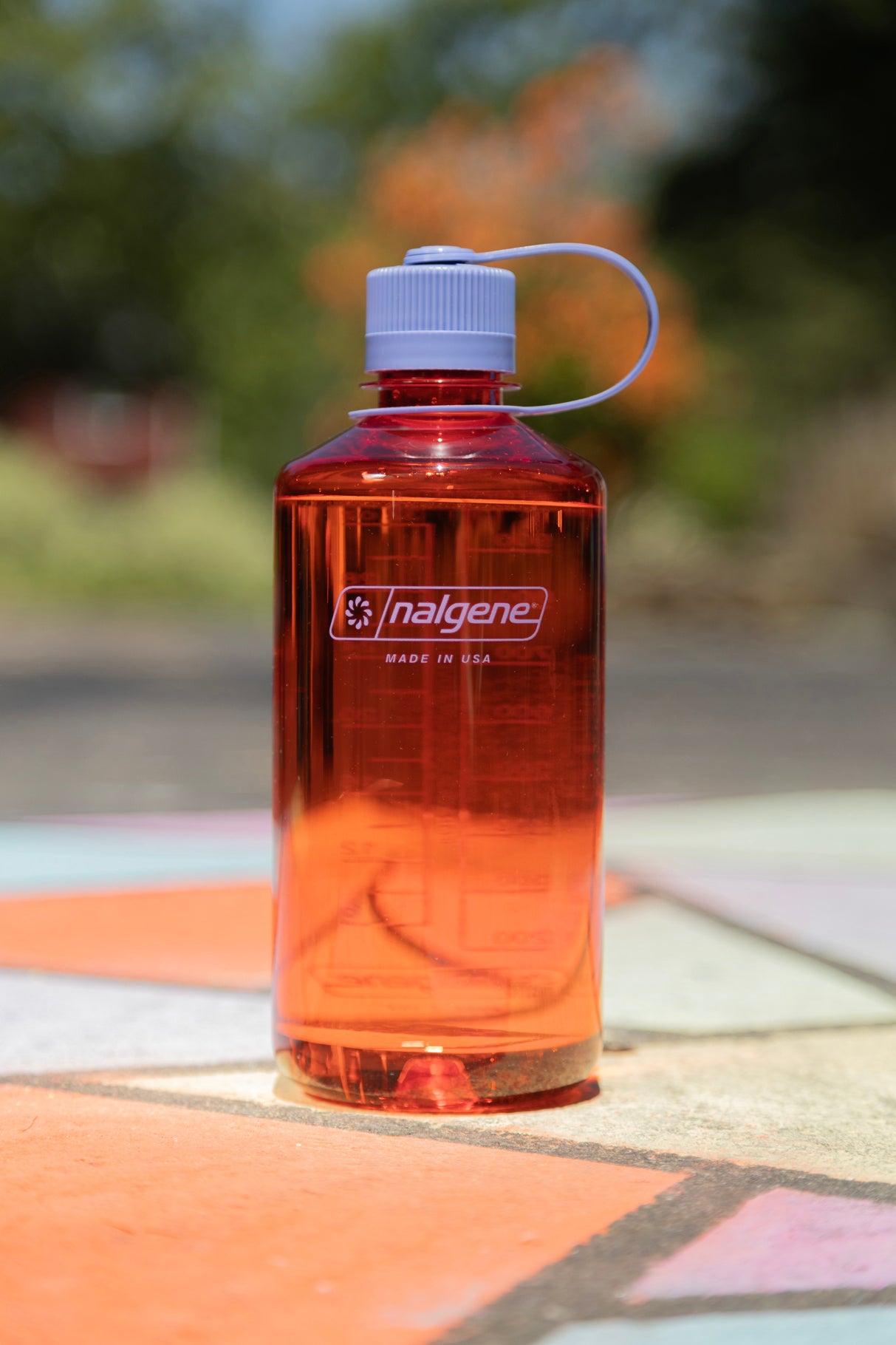 Nalgene 32oz / 1L Sustain Narrow Mouth Bottle - Marmalade
