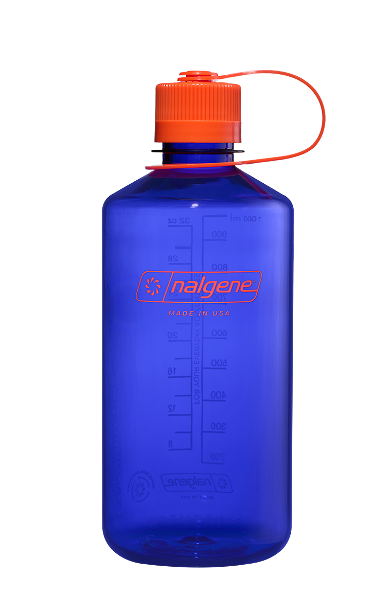 Nalgene 32oz / 1L Sustain Narrow Mouth Bottle - Periwinkle