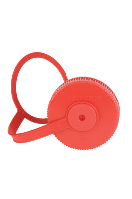 Nalgene 63mm Wide Mouth Loop Top Cap - Red