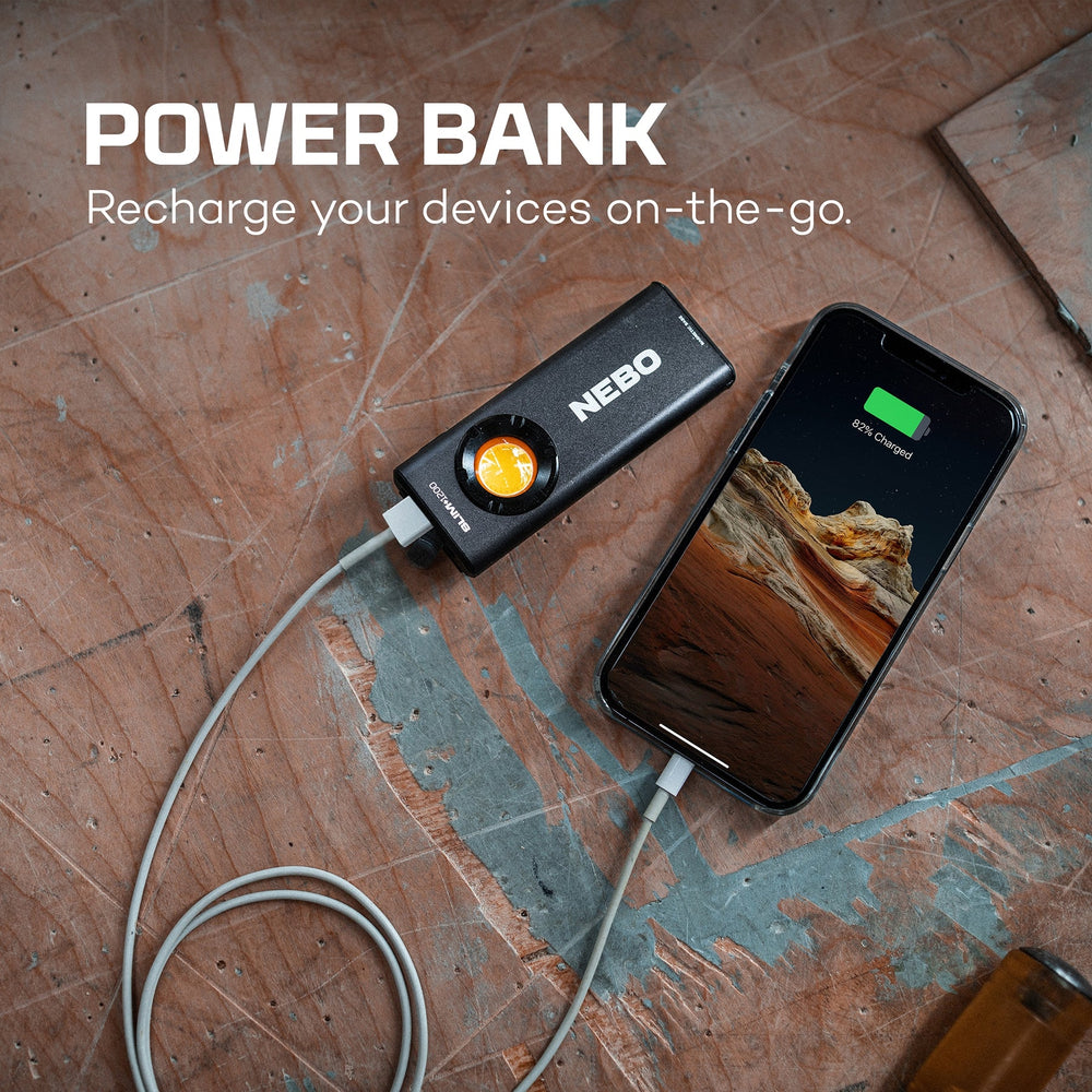 Nebo Slim+ 1200 Work Light Power Bank