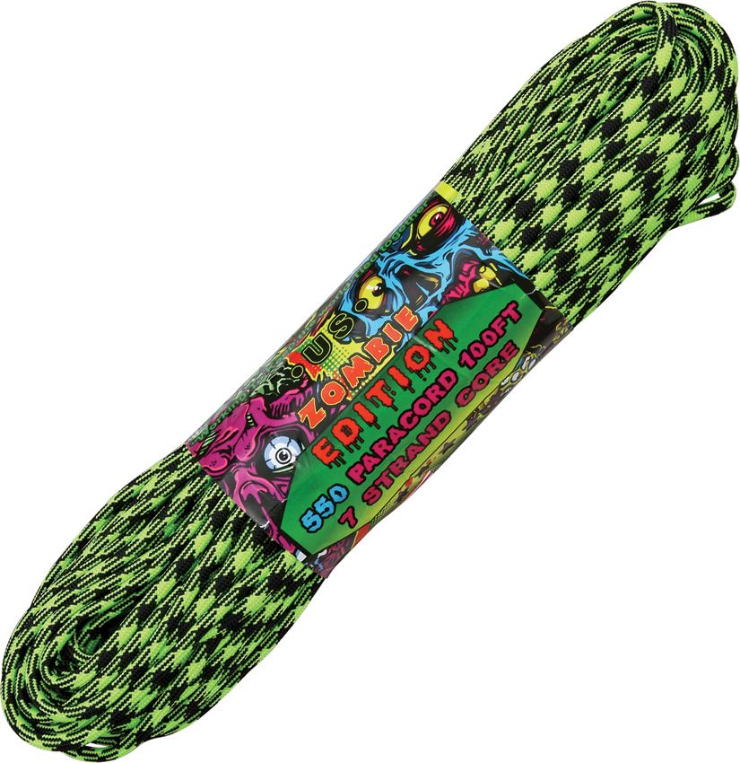 Atwood Rope MFG Parachute Cord Outbreak Zombie