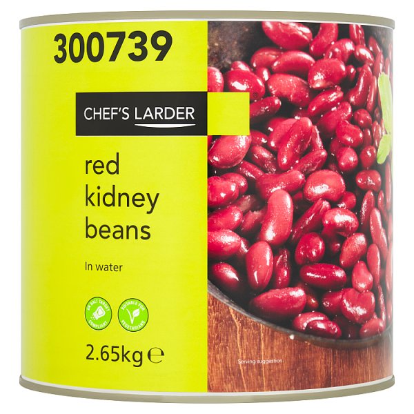 2.65kg Canned Red Kidney Beans