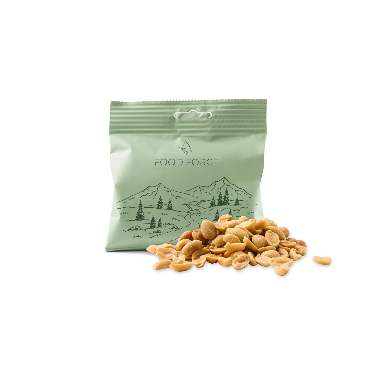 Food Force Roasted And Salted Peanuts 50g