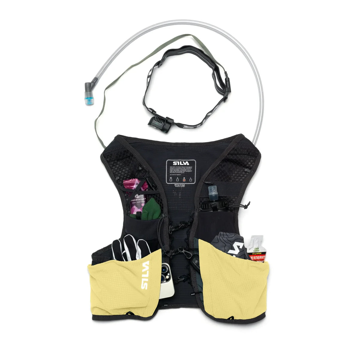 Silva Strive 5L Running Vest Yellow XSmall
