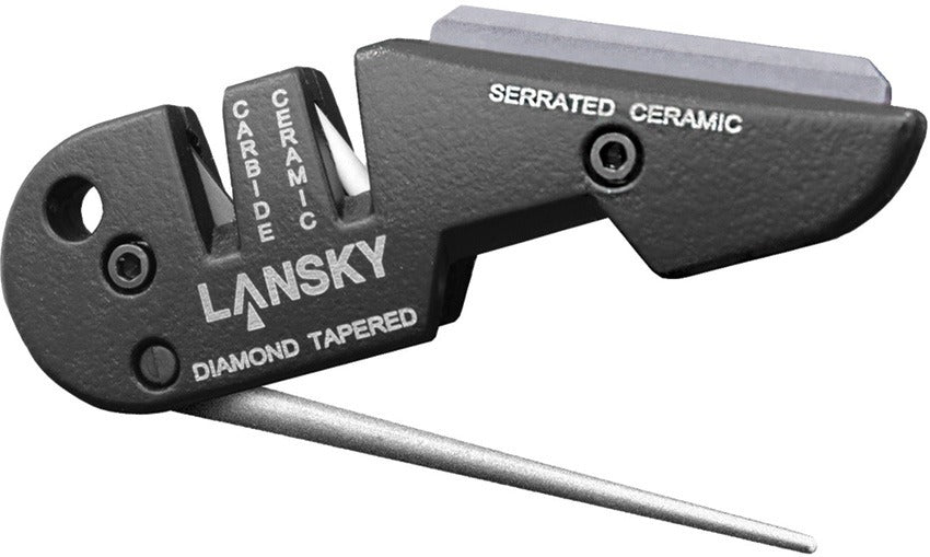 Lansky UTR7 Responder/Blademedic Sharpener Combo Folding Knife & Sharpener