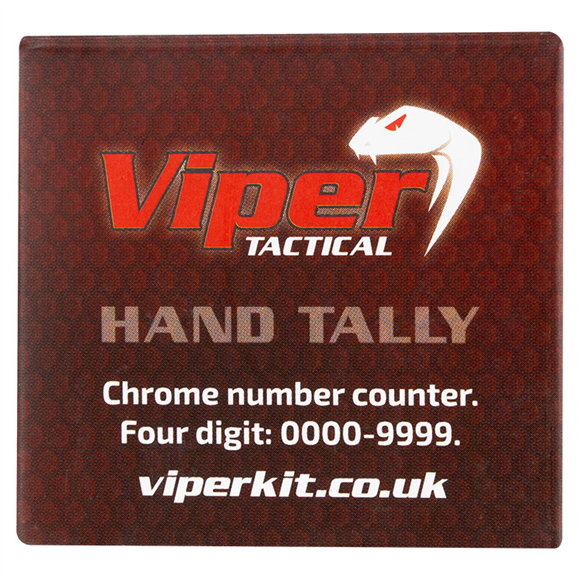 Viper Hand Tally - Chrome