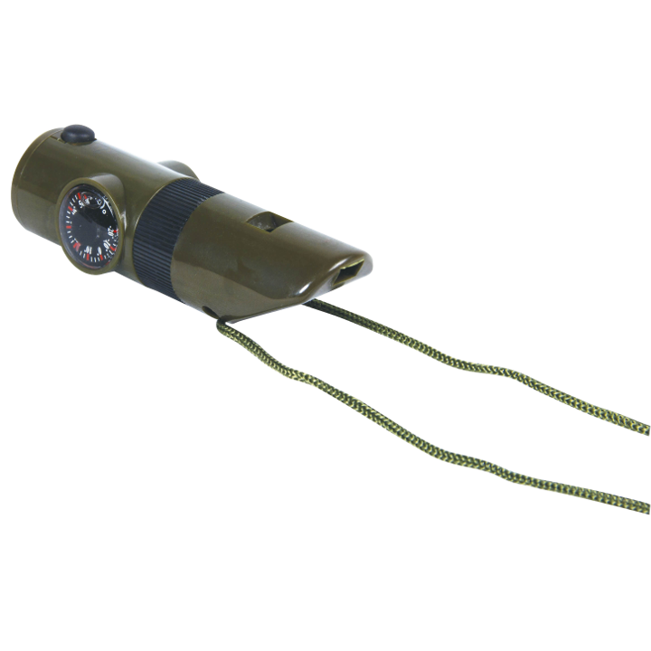 Mil-Com 7-In-1 Survival Whistle