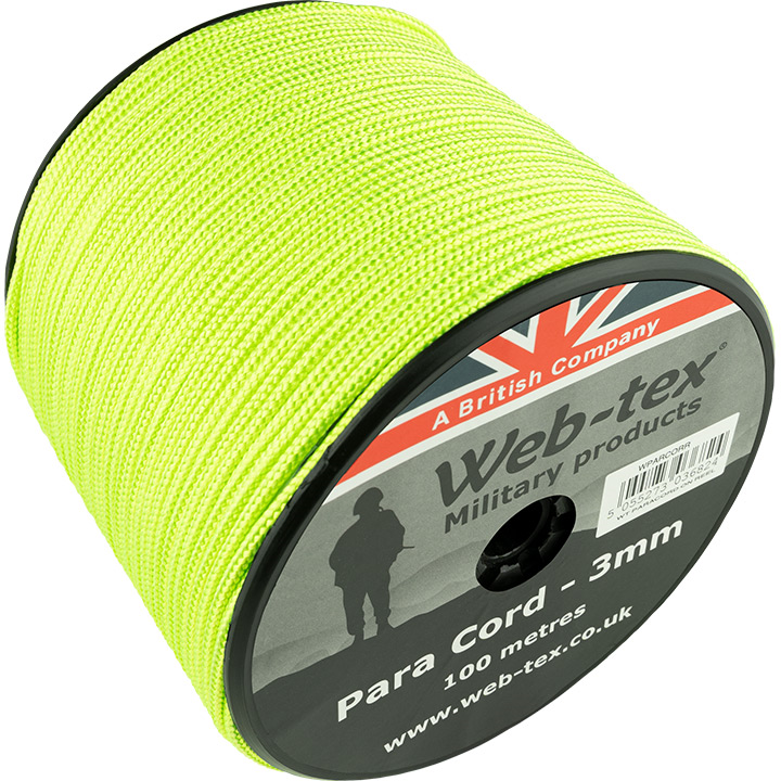 Web-Tex Paracord Reel - 100M