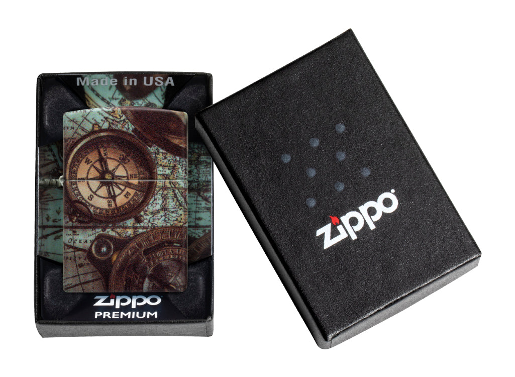 Zippo Compass Design Lighter