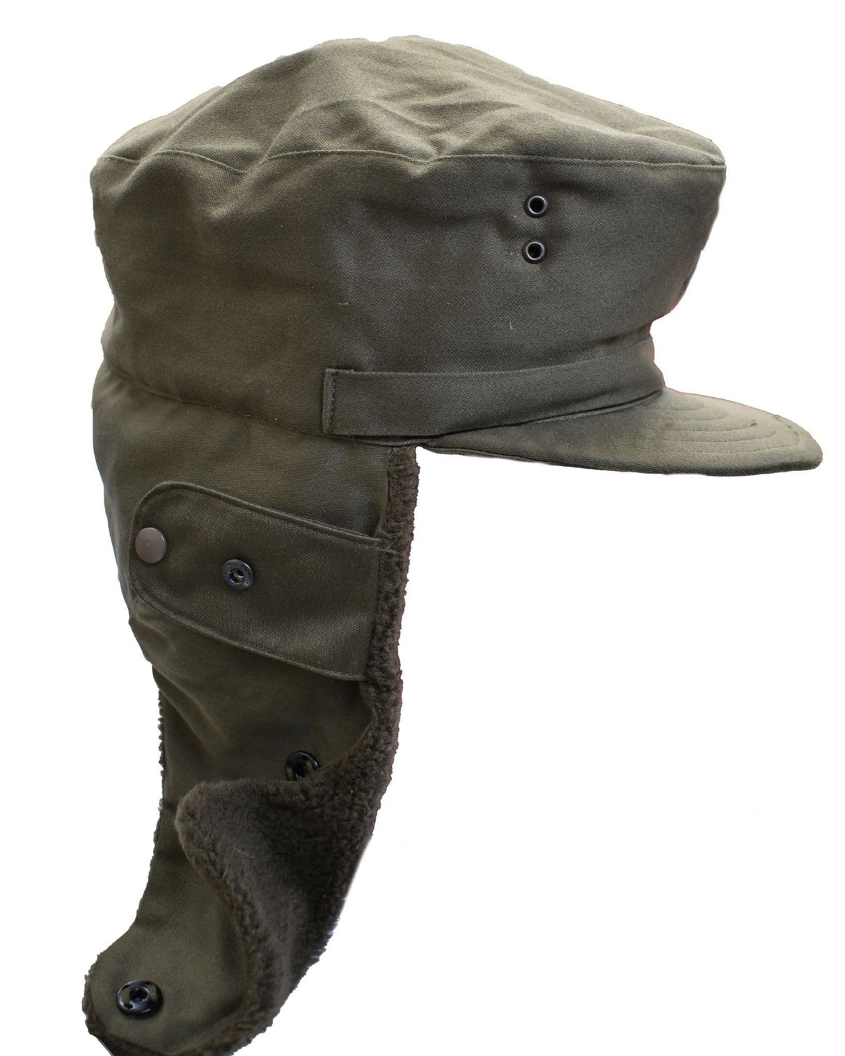 Austrian Military Olive Cold Weather Winter Cap