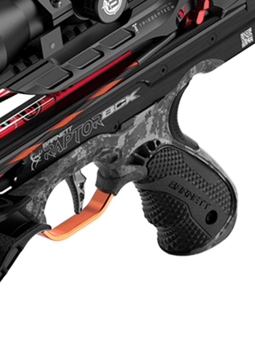 Barnett Hyper Raptor BCX Compound Crossbow Kit with BuckOps X-Factor Laser Rangefinder Scope