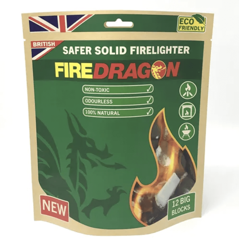 BCB FireDragon Solid Fuel Blocks - 12 Blocks