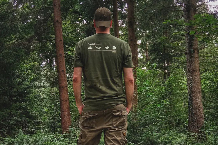 DD Hammocks Men's Icon T-Shirt - Regular Fit - Dark Olive Green