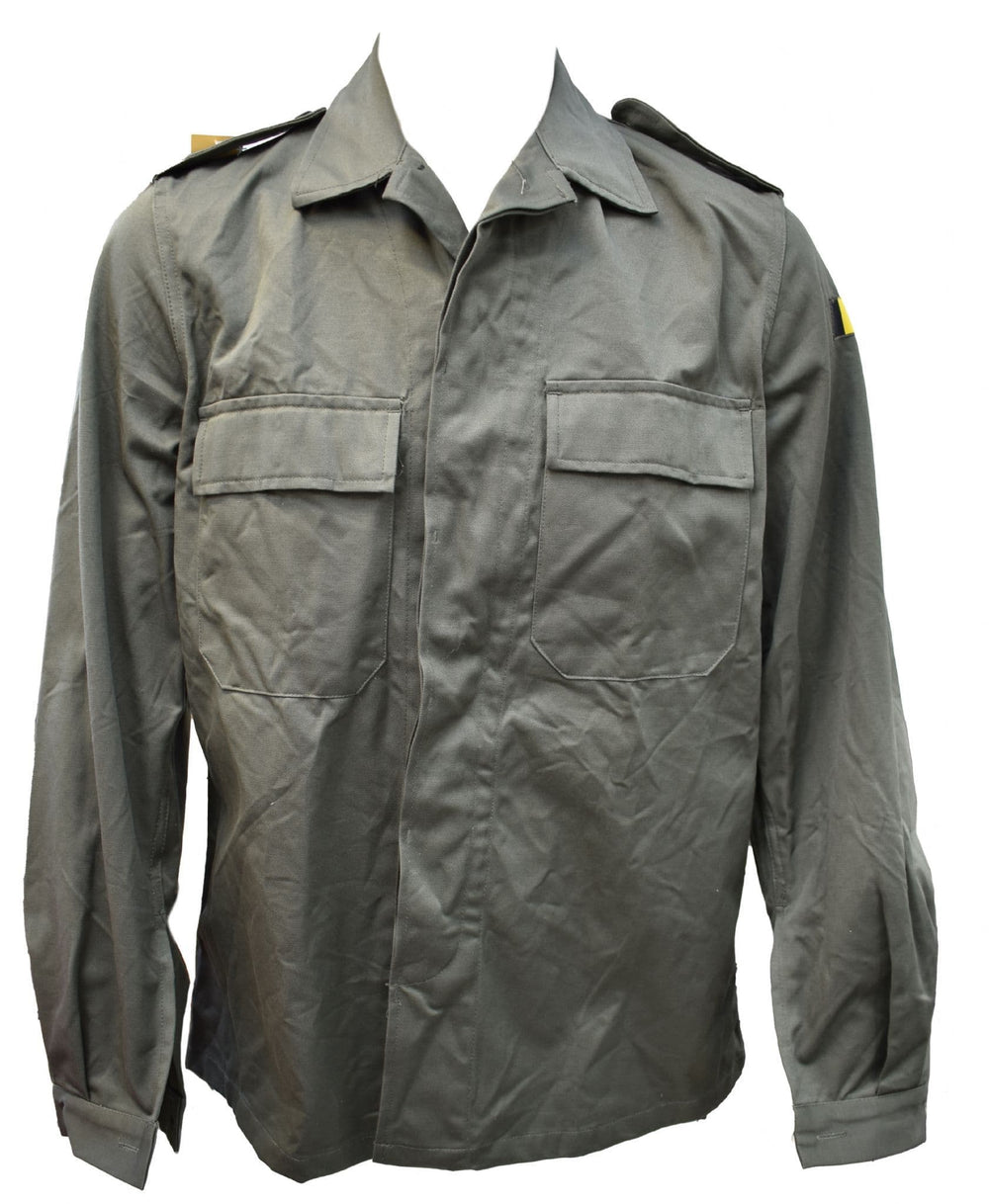 Belgian Army Heavyweight Olive Shirt - Supergrade