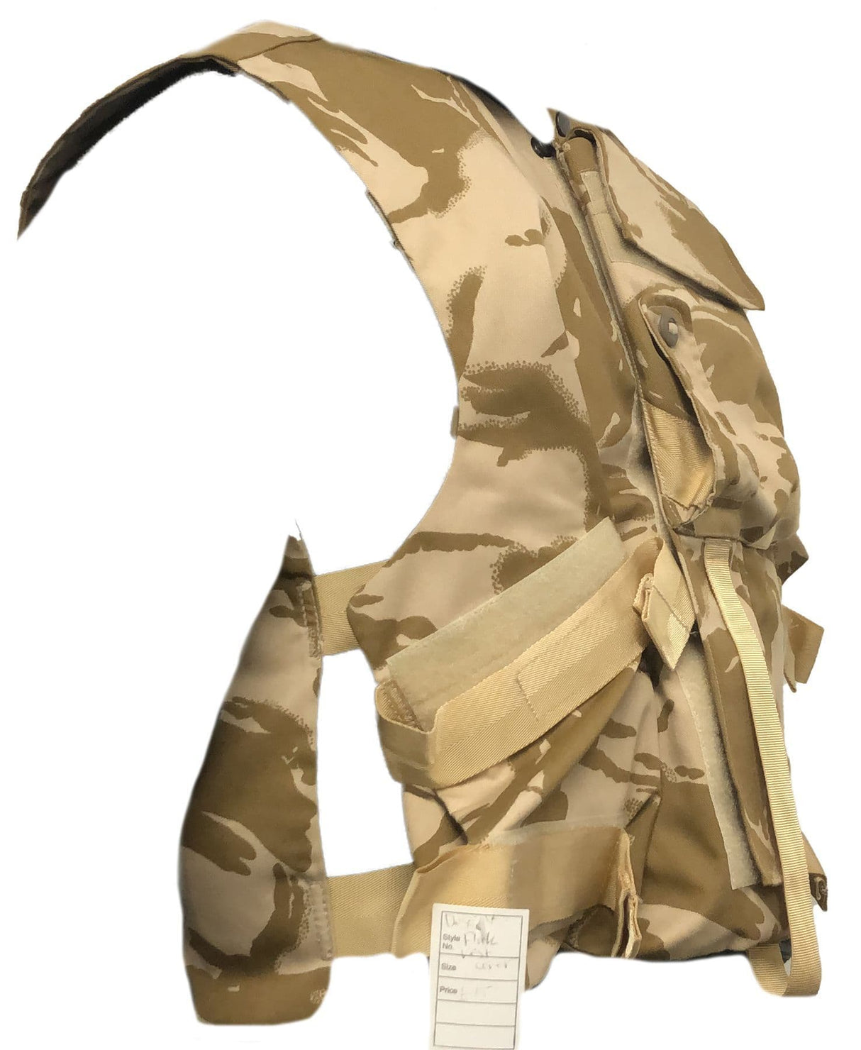 British Army Desert DPM Combat Body Armour Cover